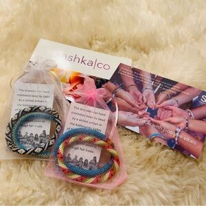 Sashka Co. Four Beaded Bracelets Bundle